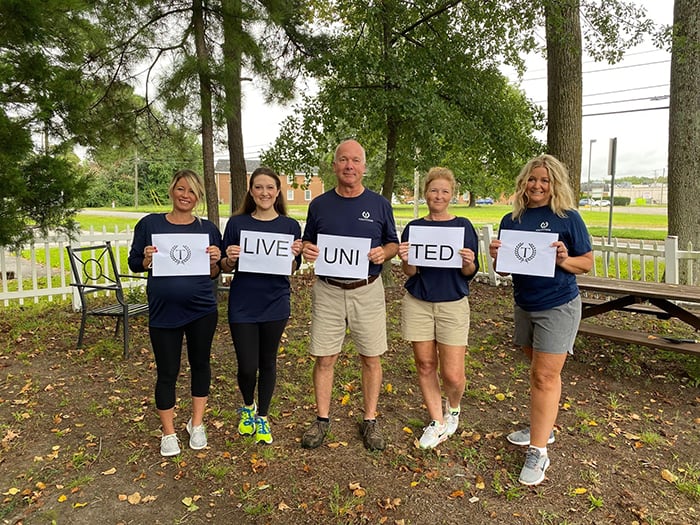 Day of Caring volunteers.