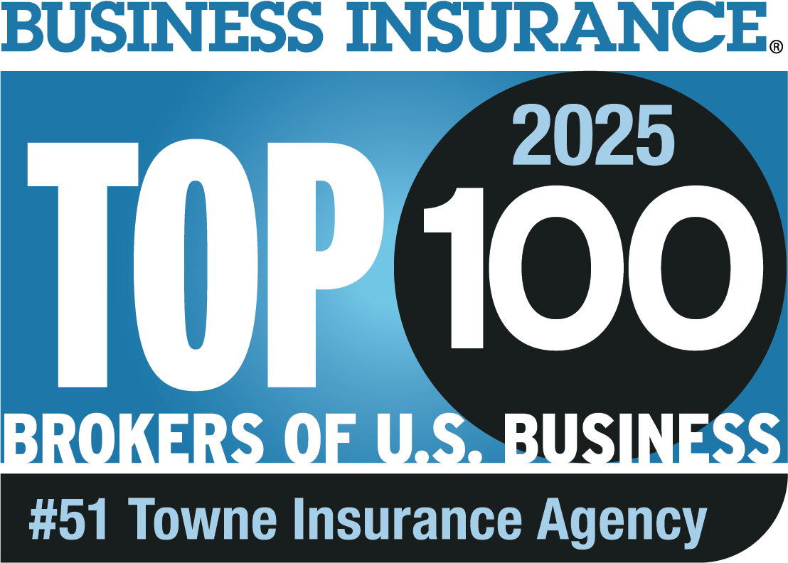 Photo of TowneBank placed #51 in Business Insurance top 100 for Brokers of U.S. Business