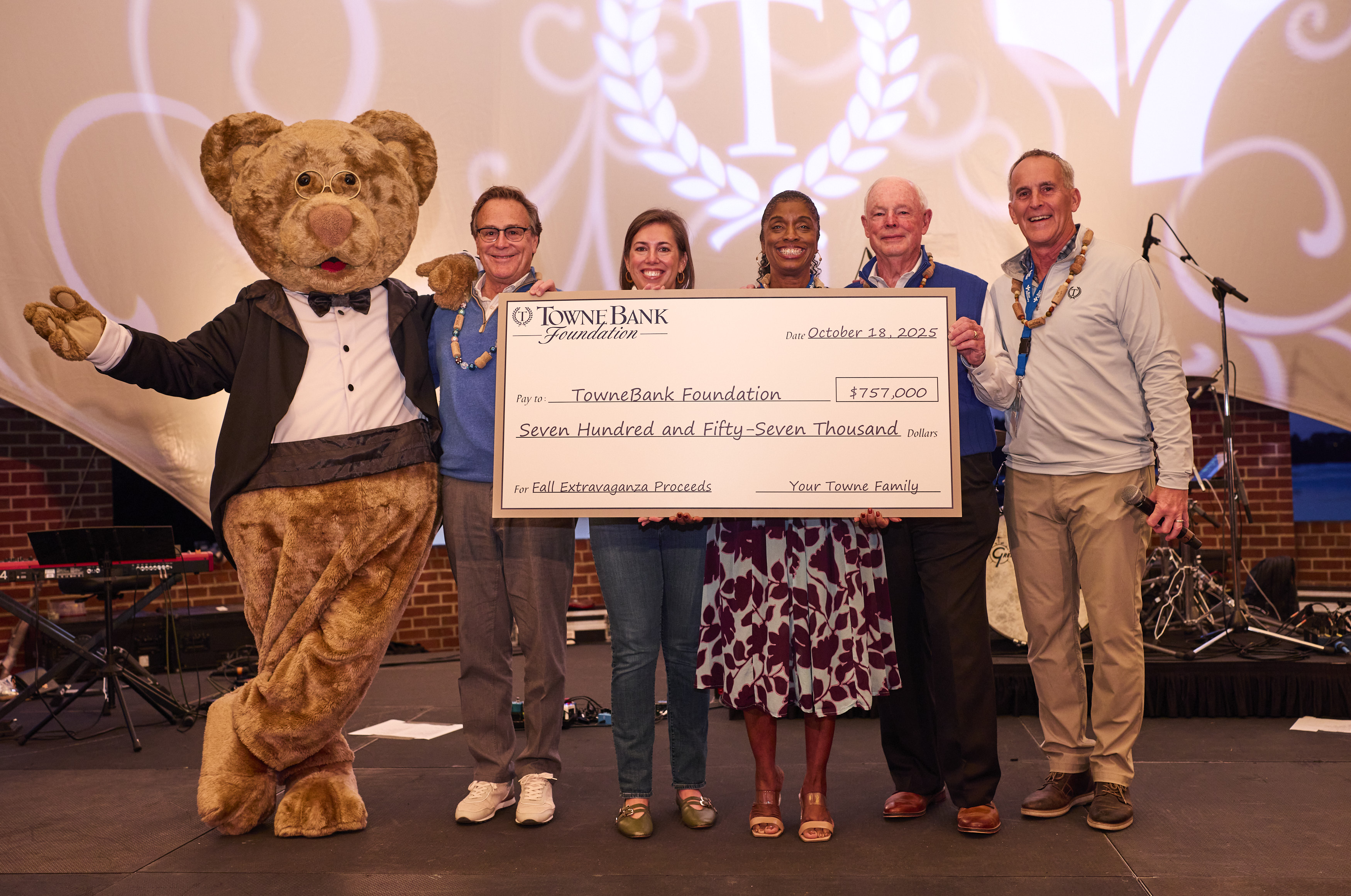 Check Presentation from the 2025 Fall Extravaganza