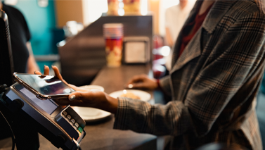 contactless payment at terminal