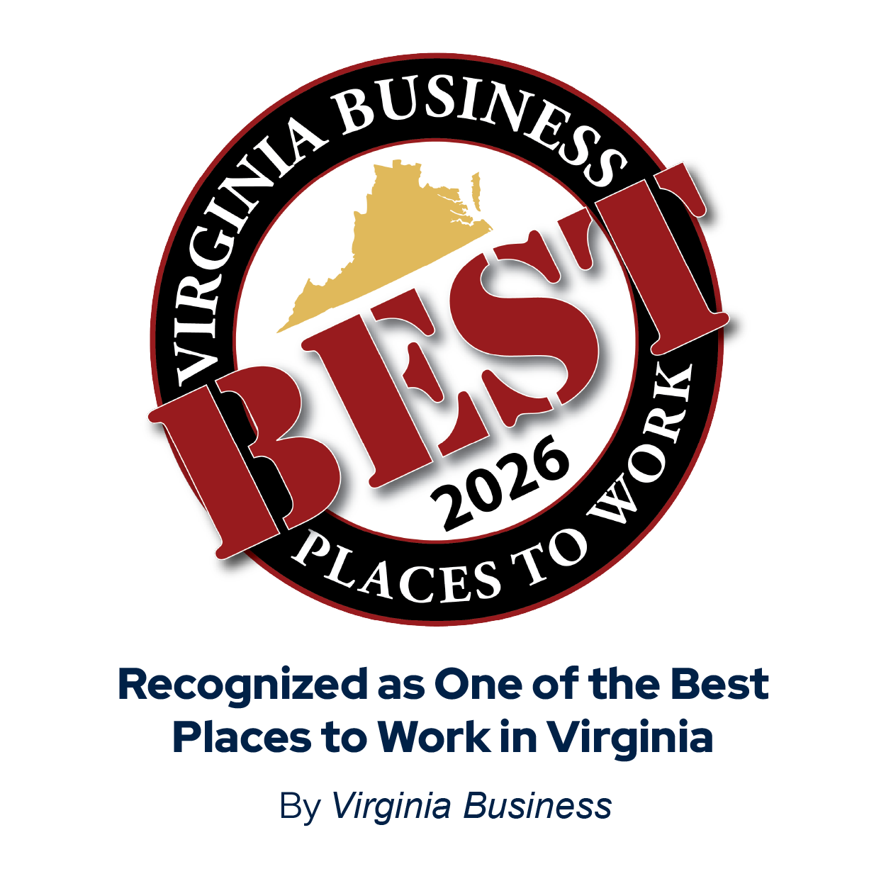 Virginia Business Award for Best Places to Work in Virginia