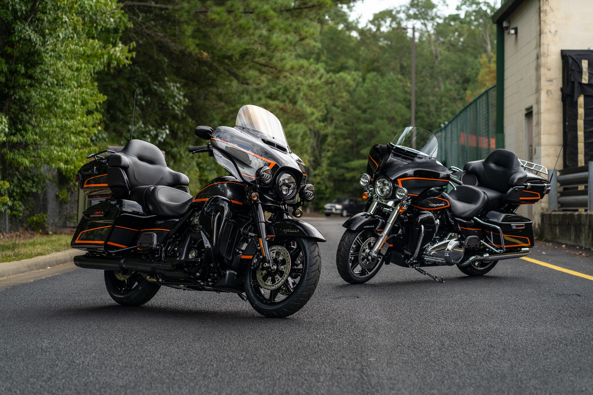 Image of two motorcycles on a road