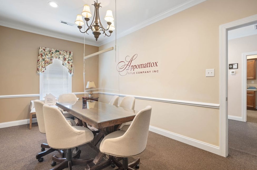 appomattox title company conference room