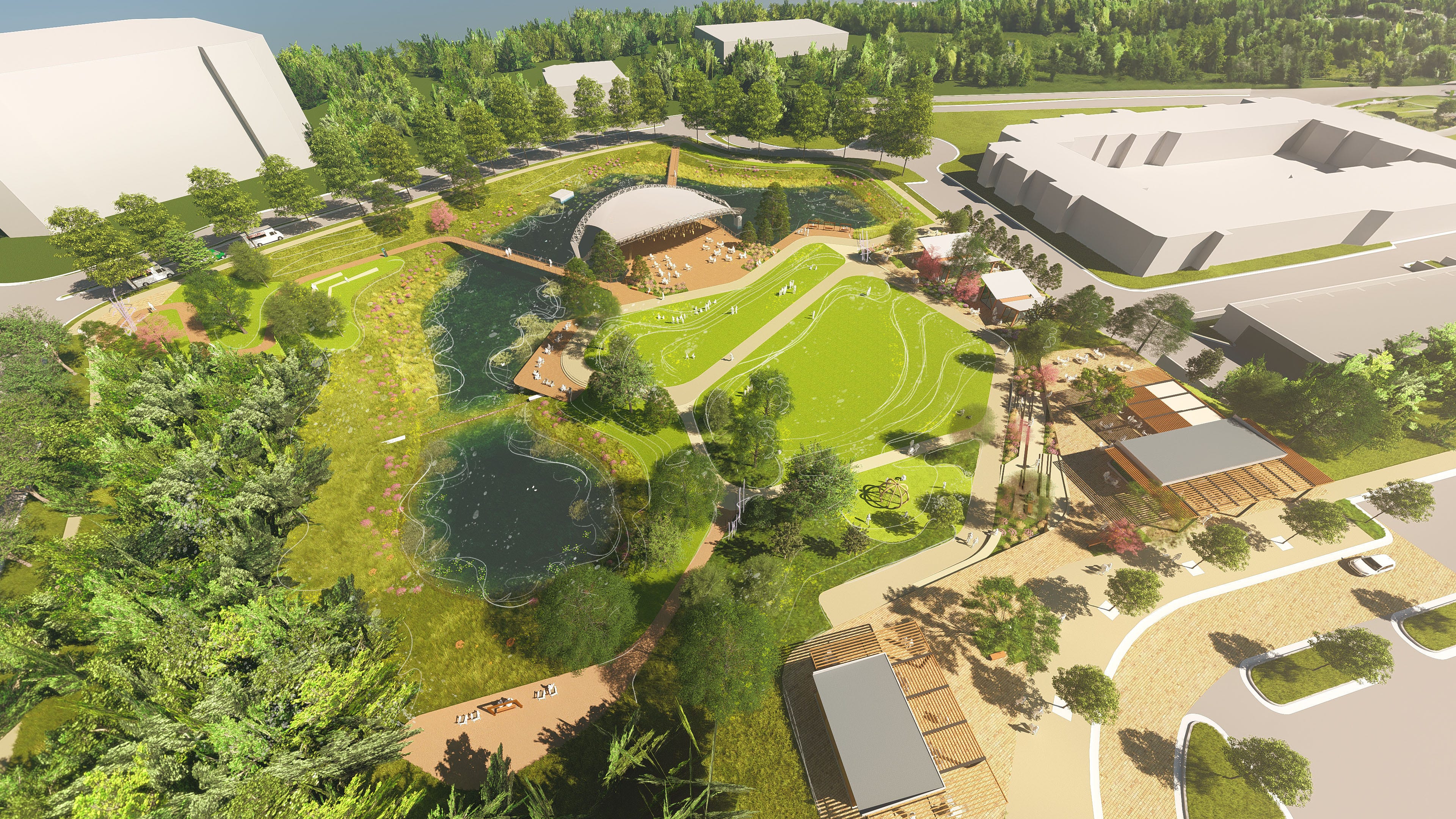rendering of planned renovations