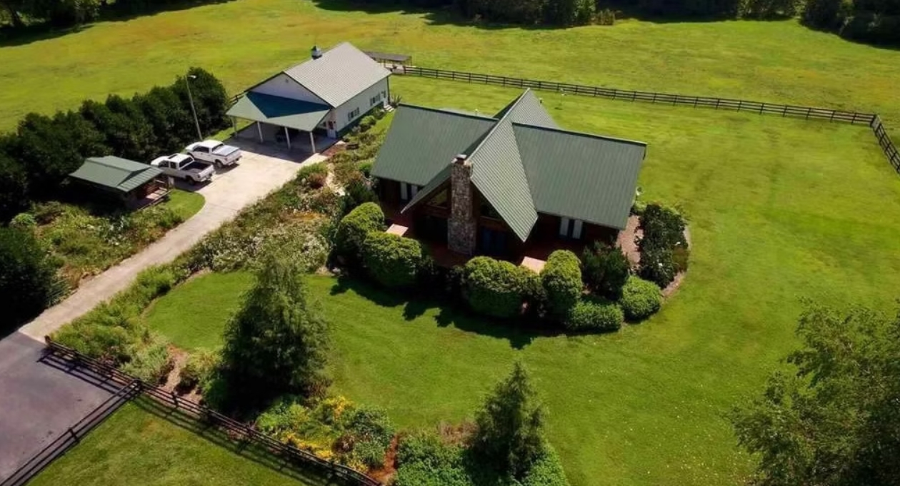 farm and acres of land
