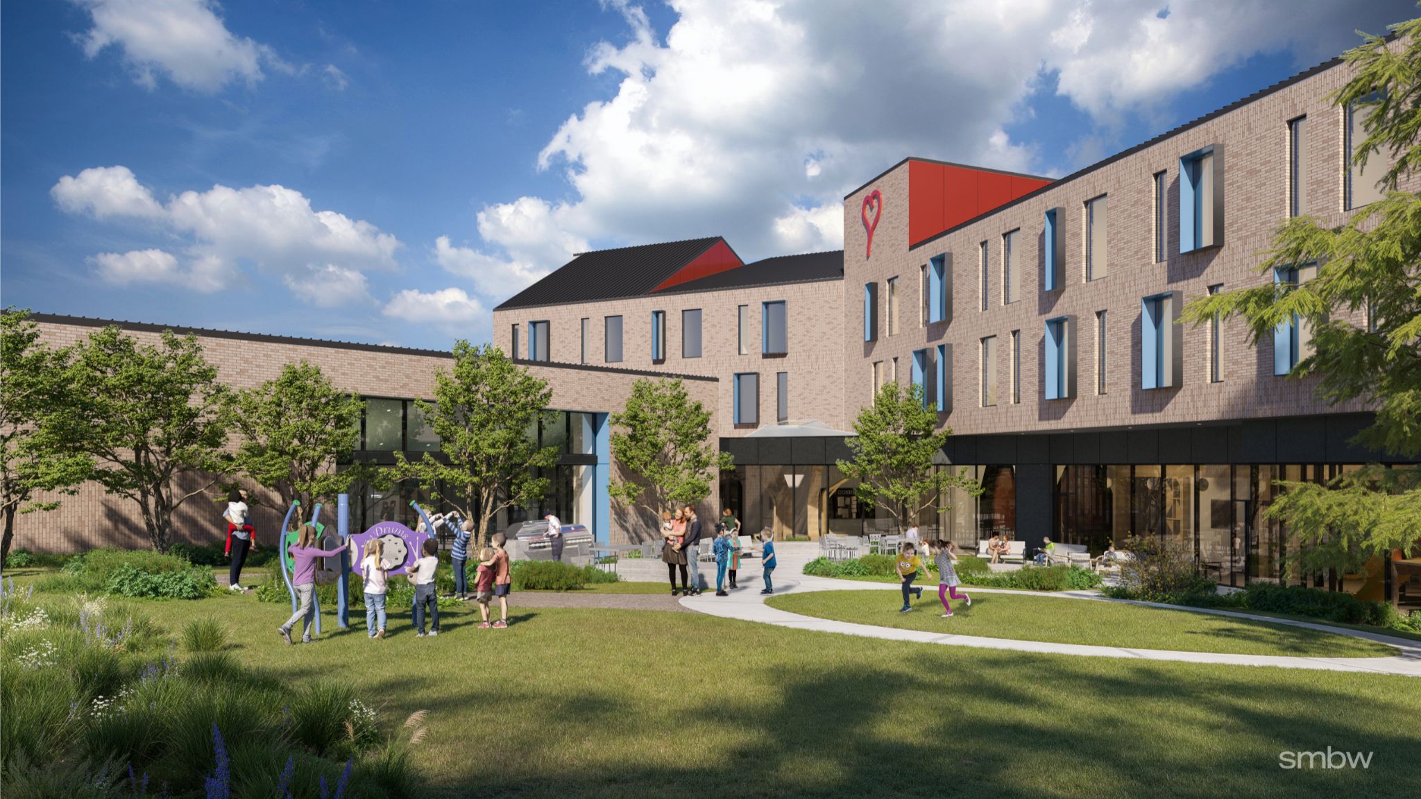 rendering of new ronald mcdonald house