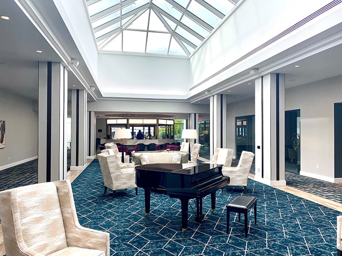 Harbor's Edge lobby.